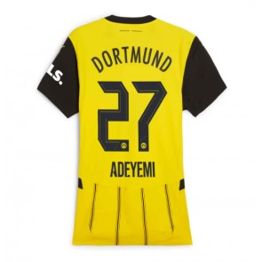 Borussia Dortmund Karim Adeyemi #27 Dámské Domácí Dres 2024-25 Krátký Rukáv